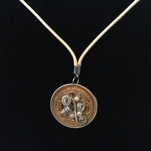 Nespresso pod handcrafted necklace
